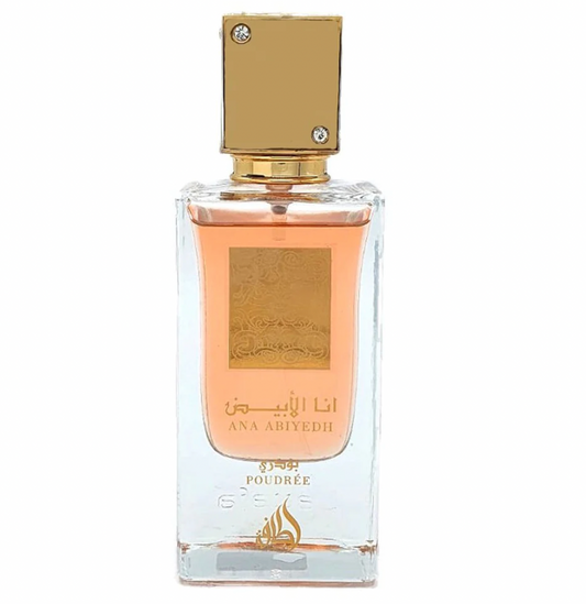 Ana Abiyedh Poudree (I am White) Perfume 60ml EDP by Lattafa